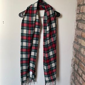 J.Crew plaid scarf